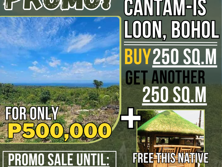 OVERLOOKING SEAVIEW & MOUNTAINVIEW Location: CANTAM-IS, LOON BOHOL