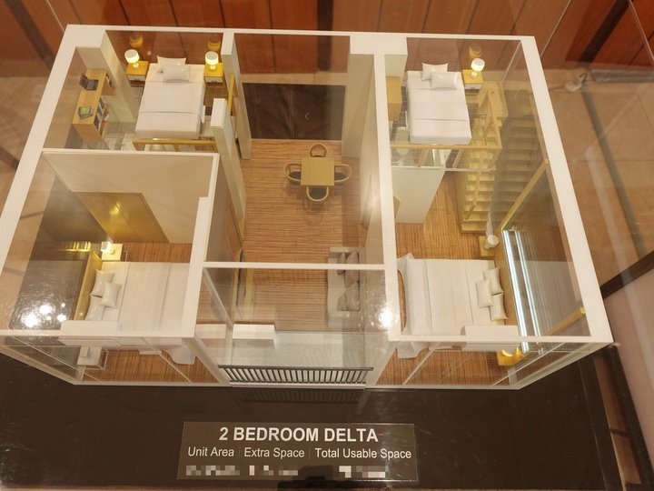 PRE-SELLING 71.94 sqm Two Bedroom Delta Residential Condo For Sale in My Enso Lofts Quezon City