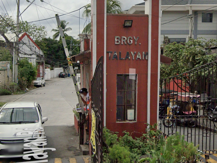 PROPERTY FOR SALE IN TALAYAN VILLAGE QUEZON CITY 1,100 SQ M LOT WITH BUNGALOW