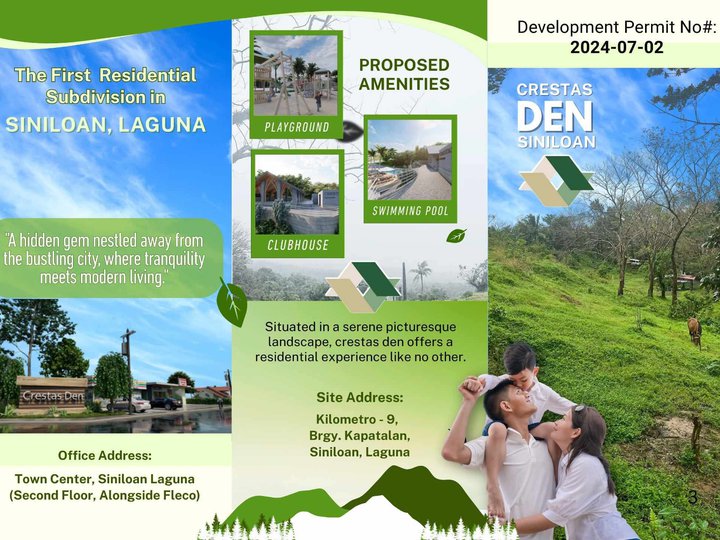 Prime Residential Lot in Siniloan, Laguna With Complete Amenities, Gated & 24/7 Security