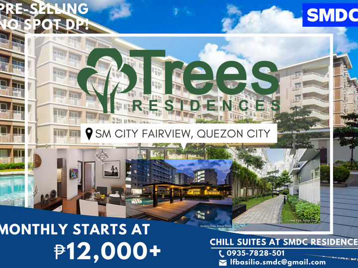 RFO and Preselling units in Trees Residences.