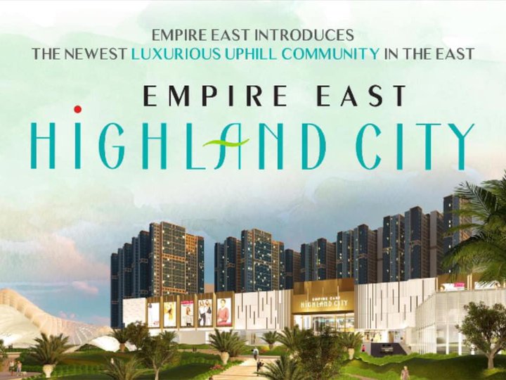 15% PROMO for PRE-SELLING Units at Empire East Highland City