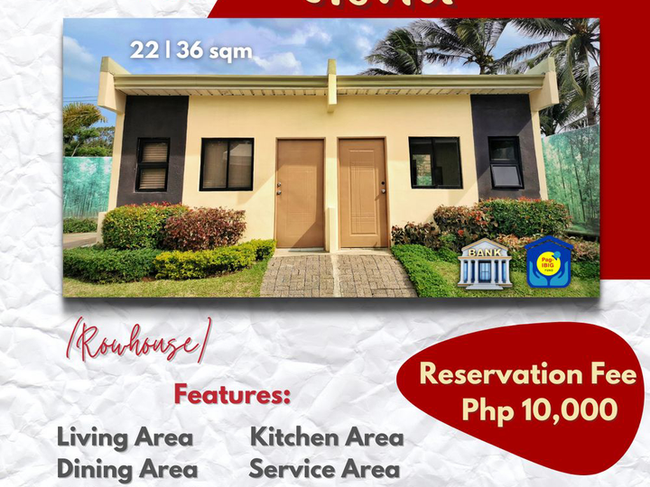 1 Bedroom Rowhouse for Sale in Balayan Batangas