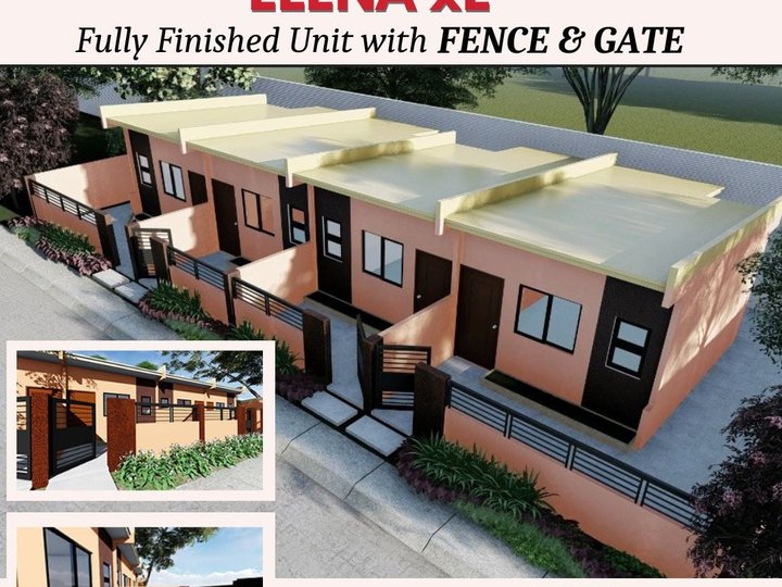 Elena xE Rowhouse with Fence & Gate for Sale in Bria Ormoc