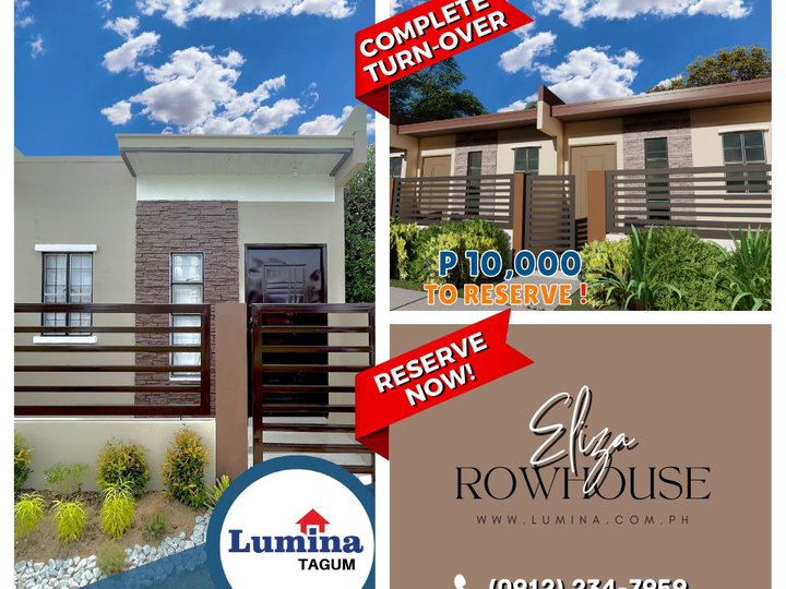 ELIZA Rowhouse For Sale in San Miguel under Pag-ibig Financing