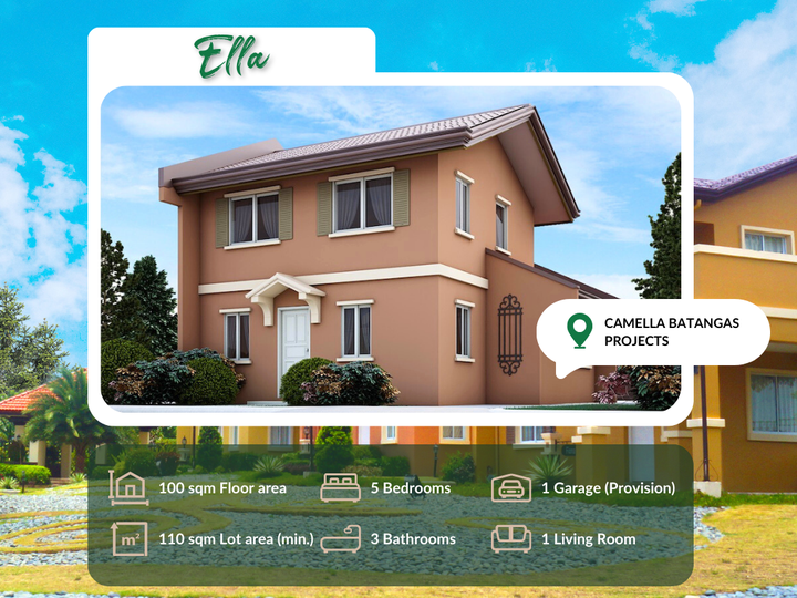 Ready-for-occupancy l Ella House and Lot for sale in Batangas