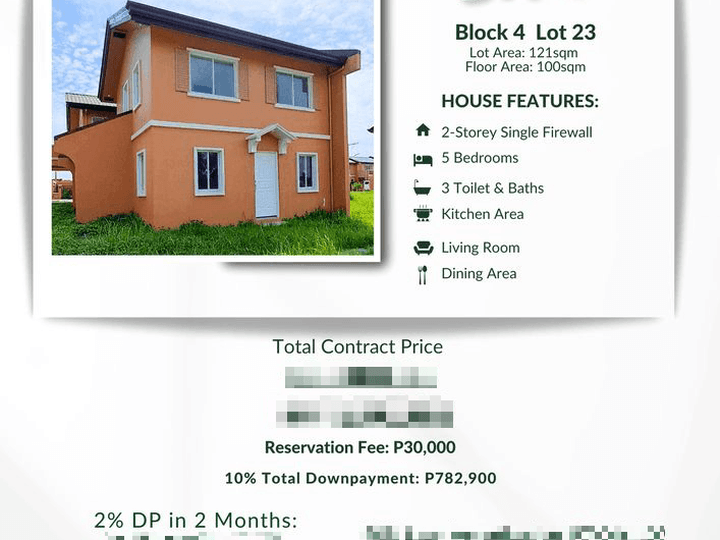 Ready For Occupancy 5-bedroom Single Detached House For Sale in Malvar Batangas