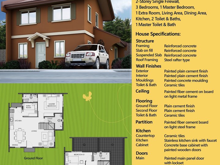 A Pre-selling 5-bedroom House For Sale in Alfonso Cavite
