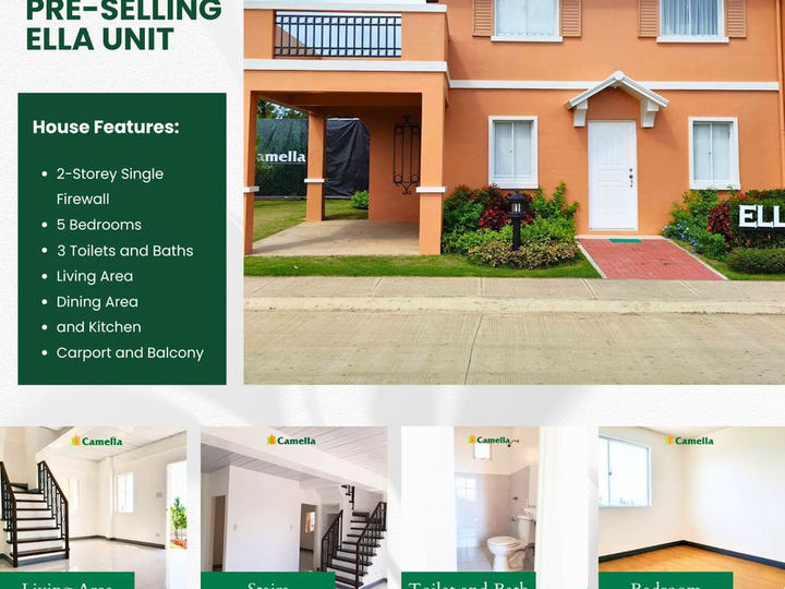 5-bedroom Single Attached House For Sale in Tarlac City Tarlac