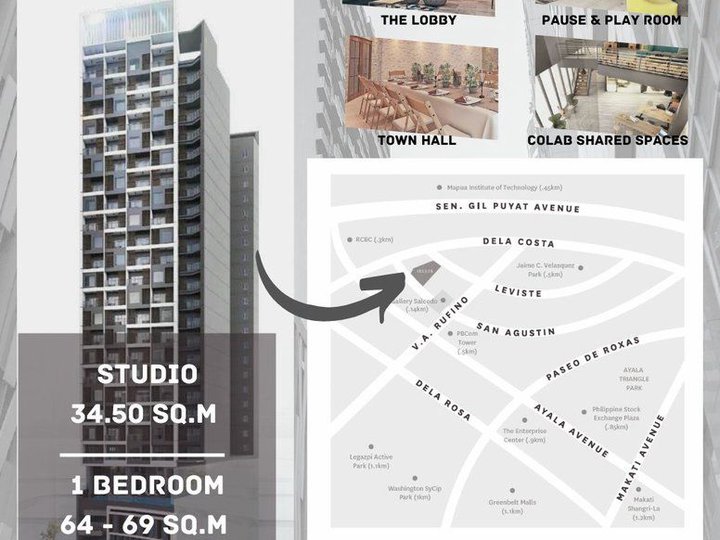 RFO Studio Condo For Sale in Ellis Makati