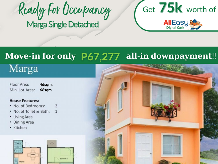 2-bedroom Single Attached House For Sale in Roxas City Capiz