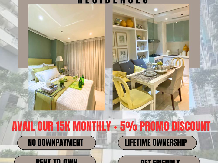 RESORT TYPE CONDOMINIUM| EXECUTIVE STUDIO READY FOR OCCUPANCY| NEAR BGC| ARCOVIA| ORTIGAS|