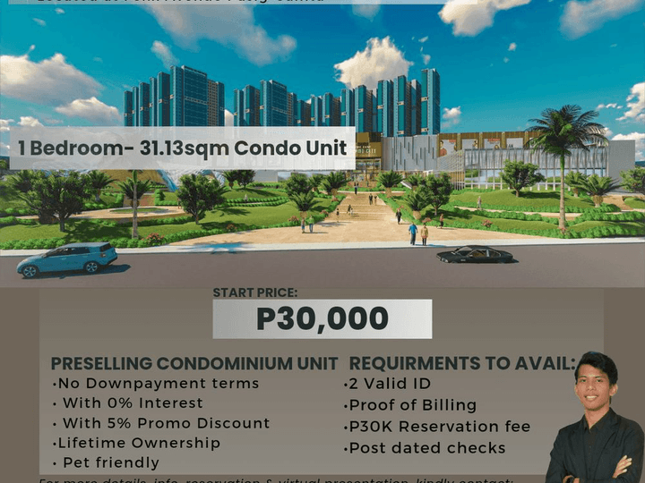 31.13 sqm 1-bedroom Condo For Sale at Empire East Highland City in Pasig-Cainta