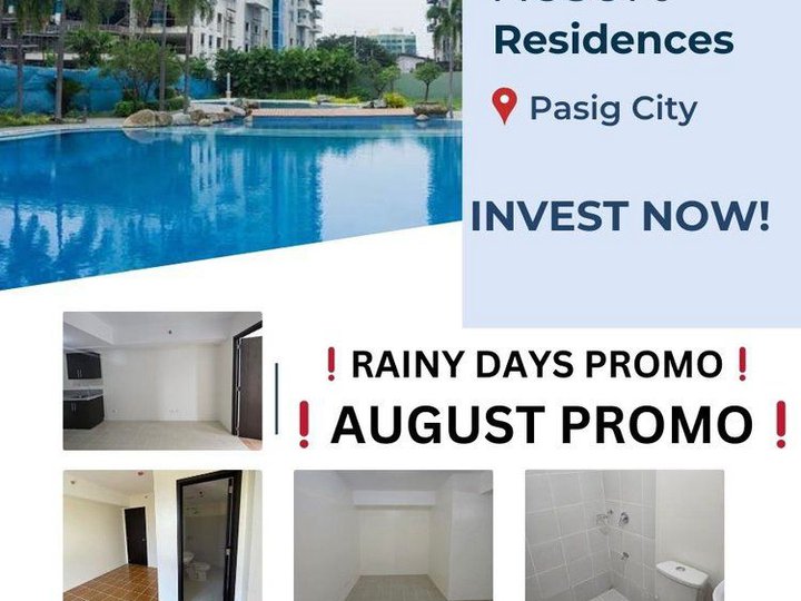 STUDIO CONDO NEAR ORTIGAS KASARA URBAN RESIDENCES  PASIG