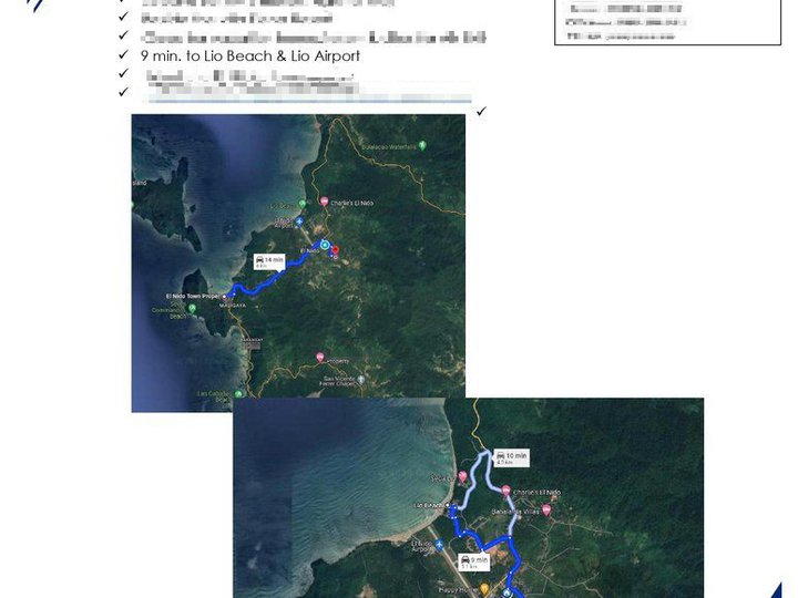 Villa Libertad, El nido, Palawan Lot Area: 3, 1 77 sqm. Able to Cut 1000 sqm
