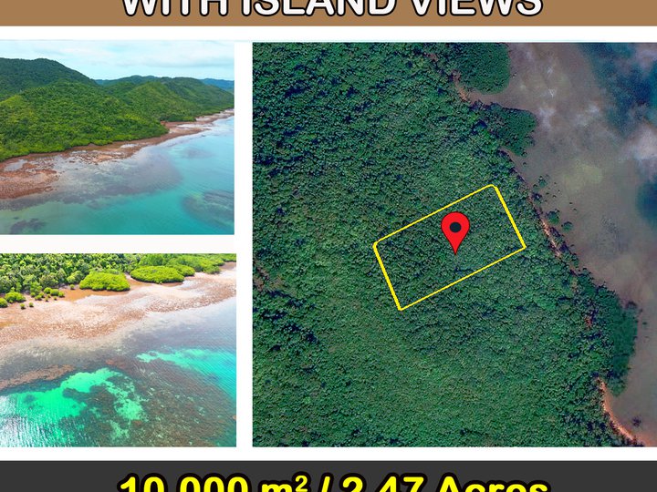 10,000 m2 / 2.47 Acres Exotic Seascapes with Island Views