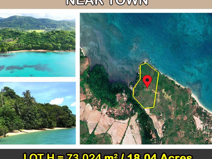 73,024 sqm / 2 Hectare Outstanding Recreational White Beachfront