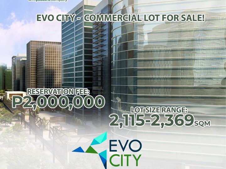 COMMERCIAL LOT FOR SALE AT EVO CITY BY ALVEO LAND - Kawit Cavite