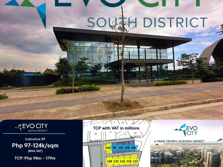 Commercial Lot For Sale in AYALA EVO CBD Kawit Cavite