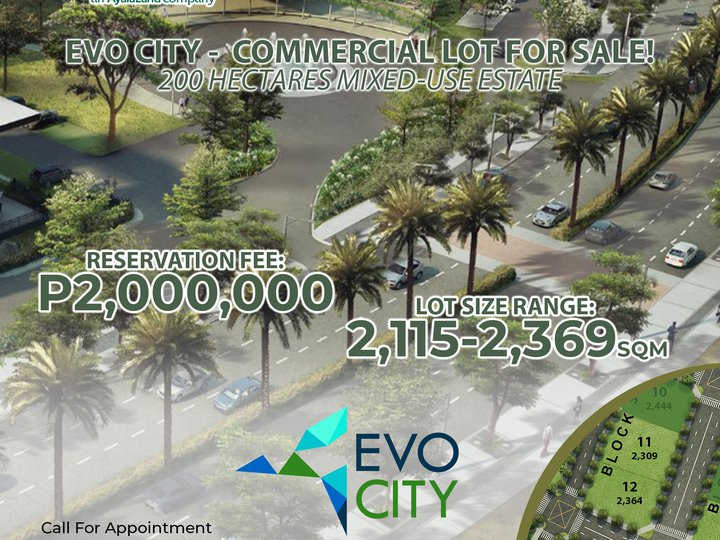 EVO CITY COMMERCIAL LOT BY ALVEO LAND - AYALA LAND DEV - Kawit Cavite