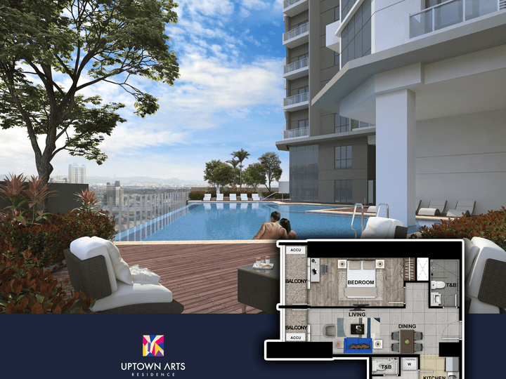 Preselling 1 bed 62 sqm Uptown Arts Bgc The Fort condo for sale Taguig