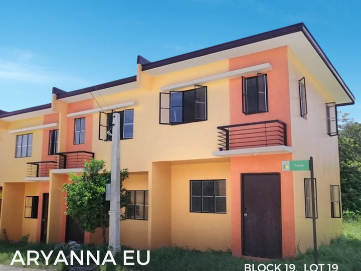 Ready For Occupancy 2-bedroom Townhouse For Sale in Carcar Cebu (CORNER +extra lot)