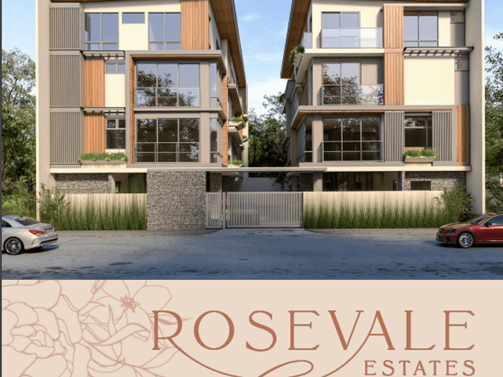 PRE SELLING Townhouse FOR SALE "Rosevale by Transphil"