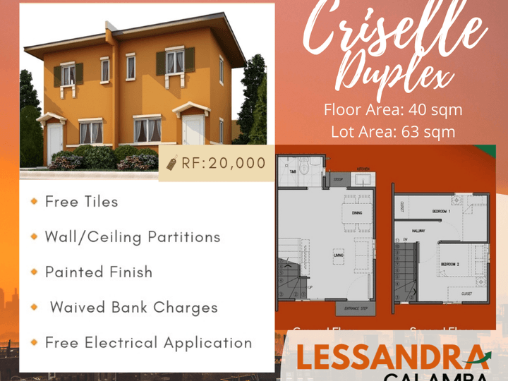 Affordable House and Lot in Lessandra-Criselle Duplex