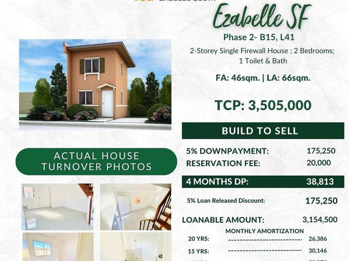 2-bedroom Single Detached Ezabelle House For Sale in Negros Occidental