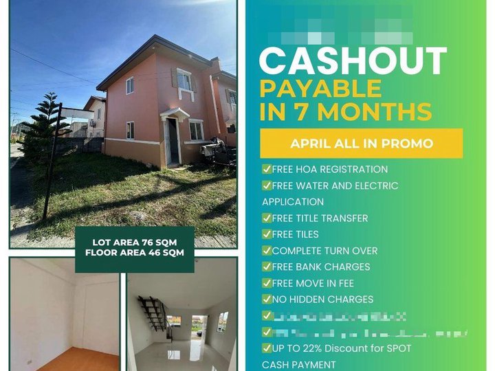 Ready For Occupancy 2-bedroom Single Detached Corner House For Sale in San Jose Del Monte Bulacan