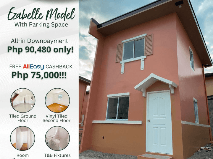 2-BEDROOM HOUSE AND LOT IN BACOLOD | EZABELLE MODEL WITH PARKING SPACE