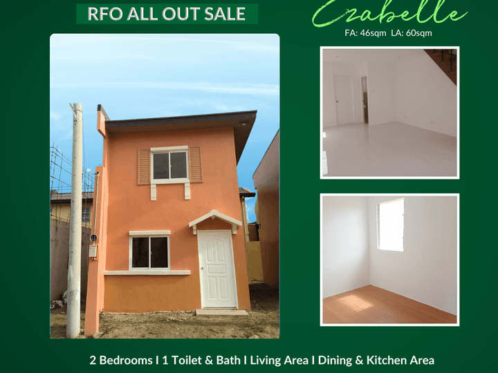 House and Lot Ezabelle For Sale