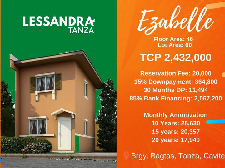 Affordable House and Lot in Tanza Ezabelle