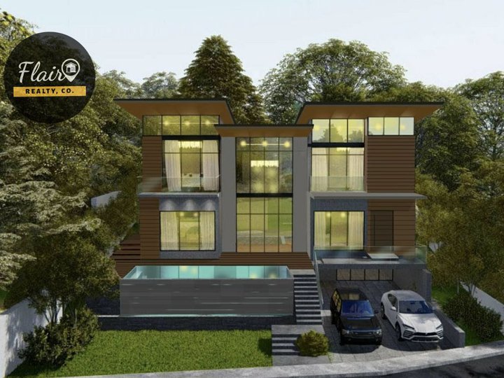 3-BEDROOM GLASS HOUSE WITH HIGH CEILING AND SWIMMING POOL