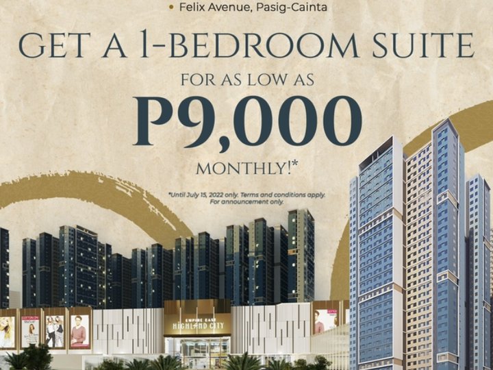 PROMOTIONAL DISCOUNT AFFORDABLE CONDO IN PASIG