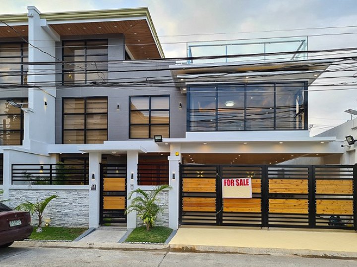 Brand new House with Basement and roof deck for Sale in BF Homes Paranaque City