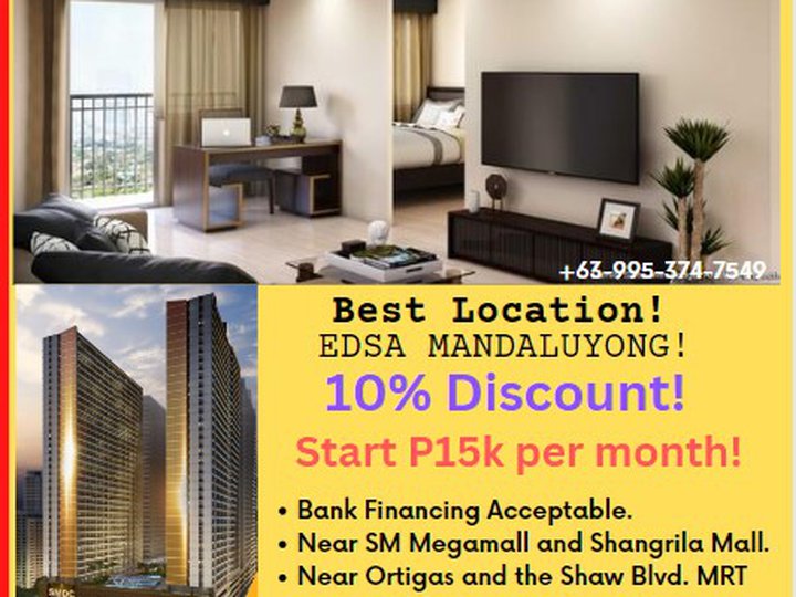 Affordable RFO, Preselling Condo Unit, Fame Residences Mandaluyong