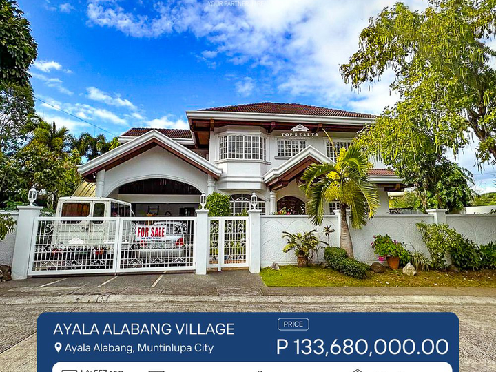 For Sale: 5BR House in Ayala Alabang Village, Muntinlupa City