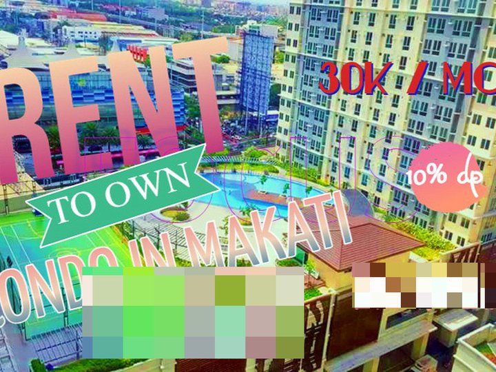 Rent To Own 2 Bedrooms Condo in Makati 30k/Mo. San Lorenzo Place