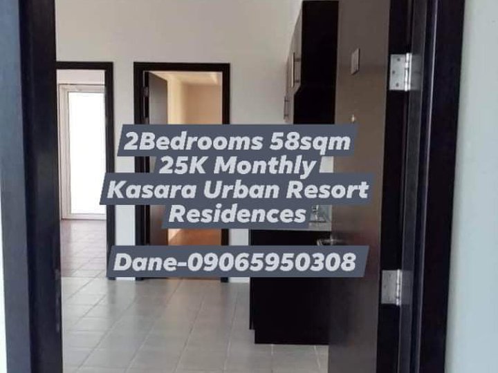 58.68 sqm 2-bedroom Condo For Sale in Pasig Metro Manila