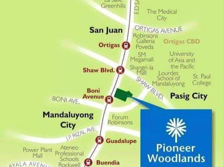 Ready For Occupancy 2-bedroom Residential Condo Rent-to-own in Mandaluyong Pioneer Woodlands