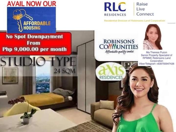 Why rent?Just 5% DP,move in ahad at Axis, Mandaluyong!