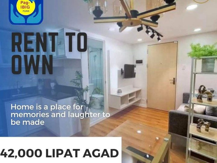 Pre-selling 30.60 sqm 2-bedroom Condo For Sale thru Pag-IBIG