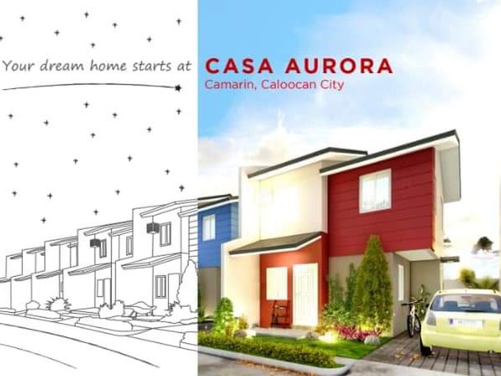 Affordable house and lot in Caloocan City 24 months to pay Downpayment