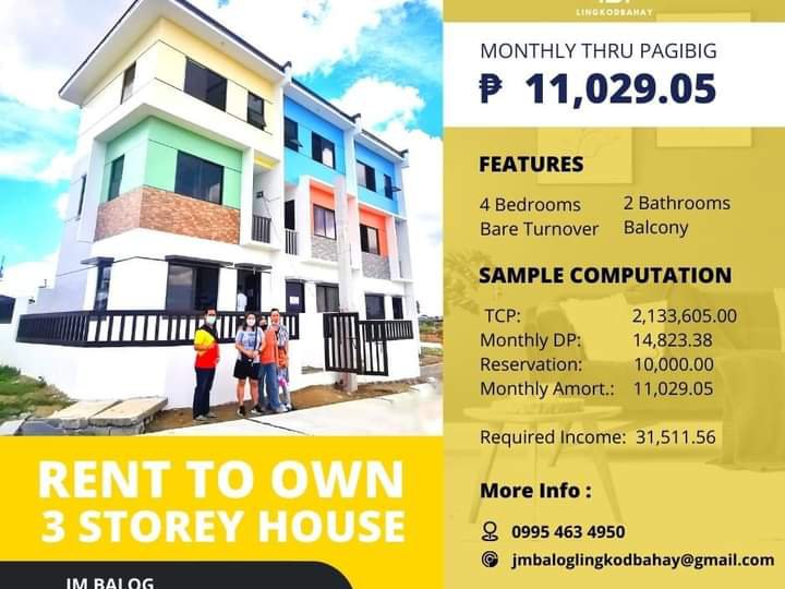 3 Storey Town House