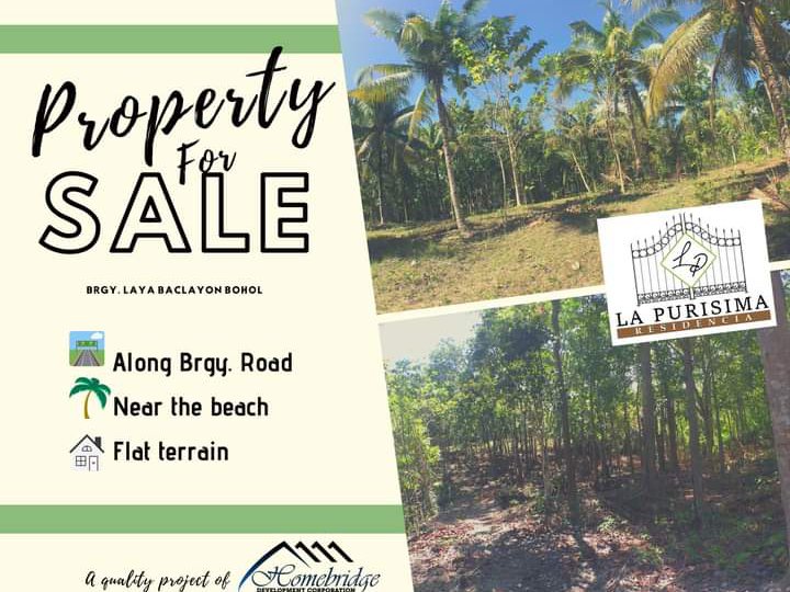 Pre-selling Residential Lot For Installment in Laya Baclayon Bohol