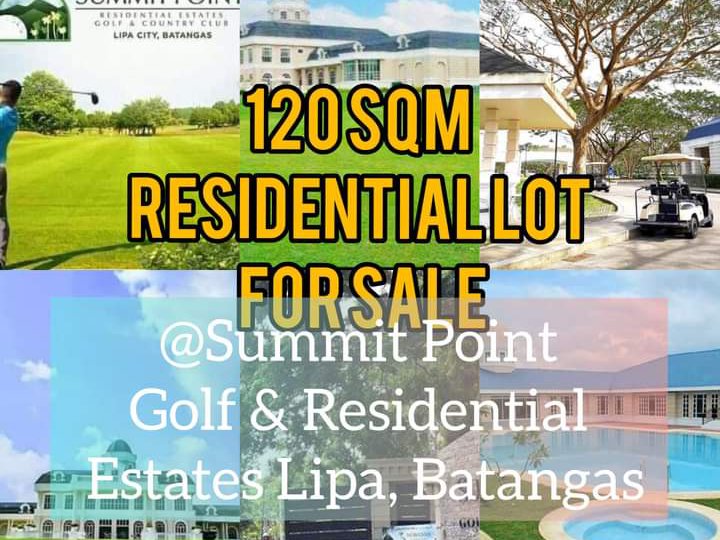 RESIDENTIAL LOT IN LIPA WITH 18 HOLE GOLF COURSE