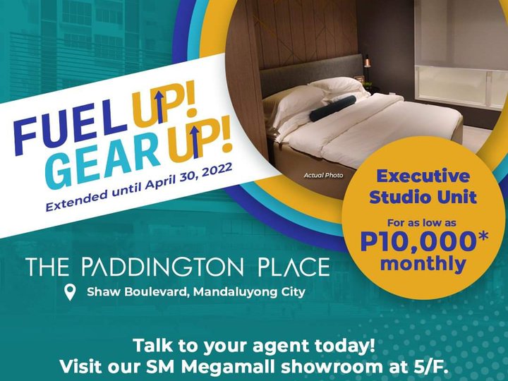10,000 monthly no downpayment near SM Megamall  pet friendly