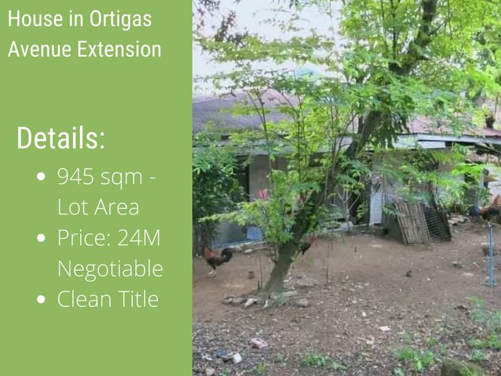 945 sqm Residential Lot For Sale in Ortigas Quezon City / QC