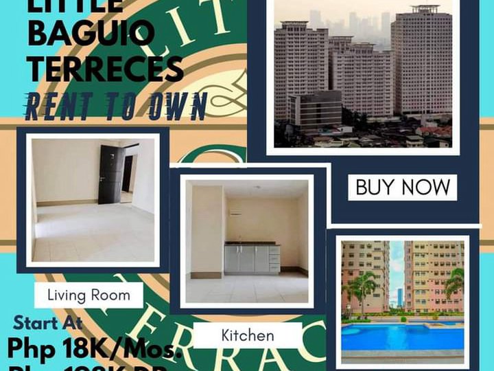 RFO 30.00 sqm 2-bedroom Condo Rent-to-own in San Juan Metro Manila